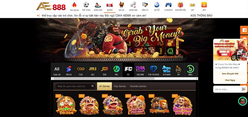 Game Slot Ae3888 - Kho Tàng Game Quay Hũ Đổi Thưởng Đầy Hấp Dẫn